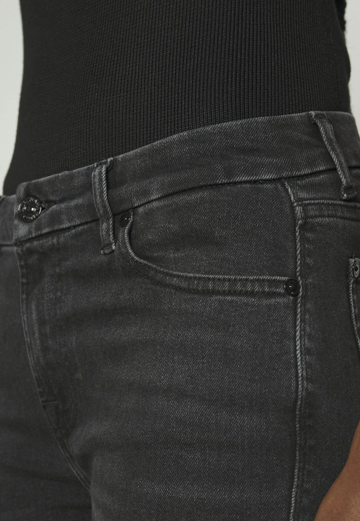 7 For All Mankind Kimmie Jeans A SigarettaBlack Donna Jeans 7F121N10B-Q11 6 7 For All Mankind Kimmie Jeans A SigarettaBlack Donna Jeans 7F121N10B-Q11 - immagine 4