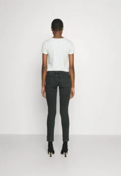7 For All Mankind Pyper Illusion BorderlessJeans Skinny FitBlack Donna Jeans 7F121N0YT-Q11