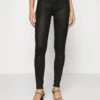 7 For All Mankind Coated Slim IllusionJeans Skinny FitBlack Donna Jeans 7F121N0S2-Q11