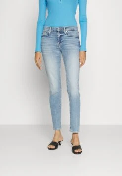 7 For All Mankind Roxanne Luxe Vintage MustJeans Slim FitLight Blue Donna Jeans 7F121N0Z2-K11