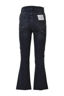 7 For All Mankind Baggy Wide Jeans Black