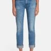 7 For All Mankind FriendJeans Slim FitLight Blue Donna Jeans 7F121N11E-K11