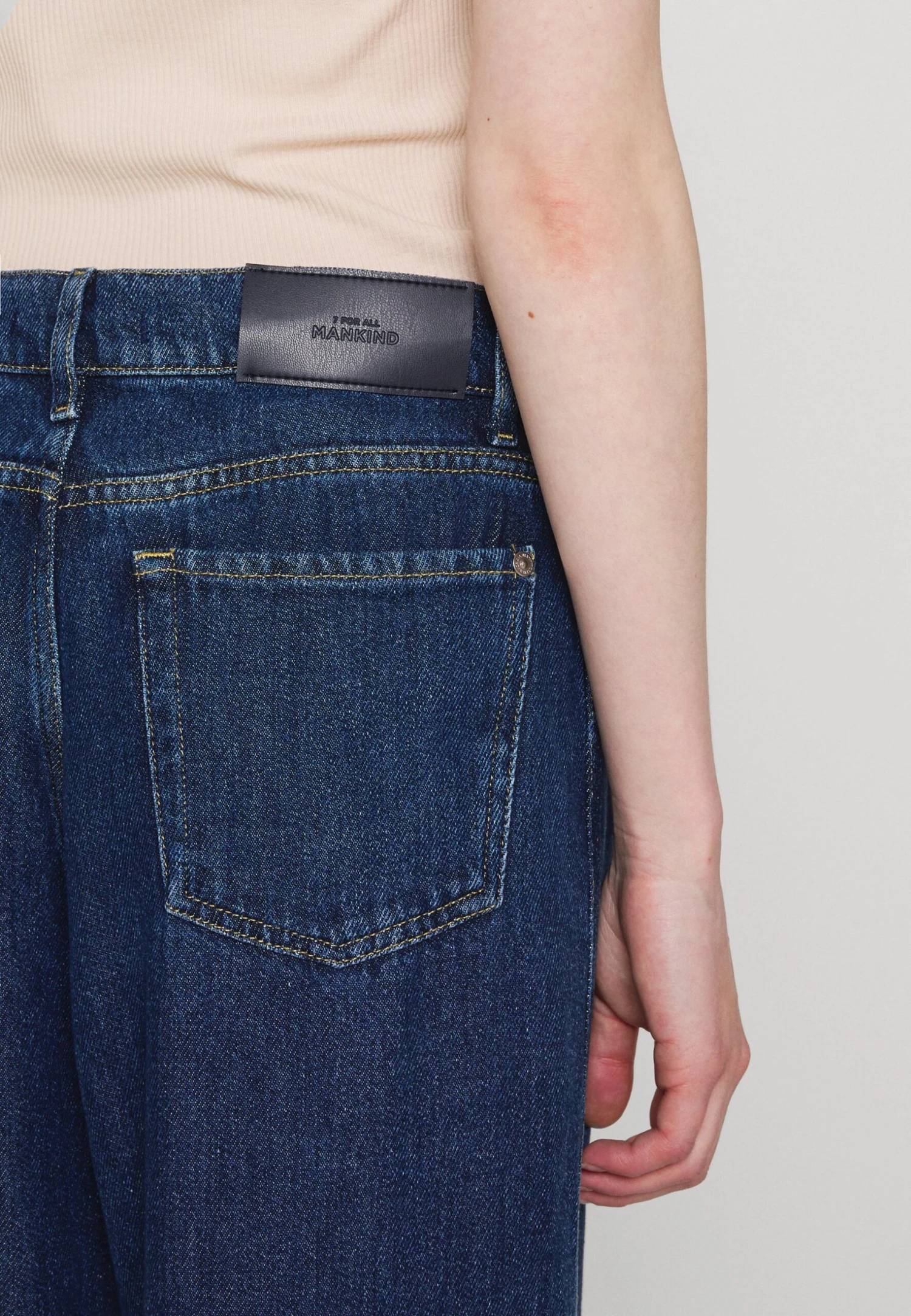 7 For All Mankind LottaJeans BaggyMid Blue Donna Jeans 7F121N0Z4-K11 9 7 For All Mankind LottaJeans BaggyMid Blue Donna Jeans 7F121N0Z4-K11 - immagine 7