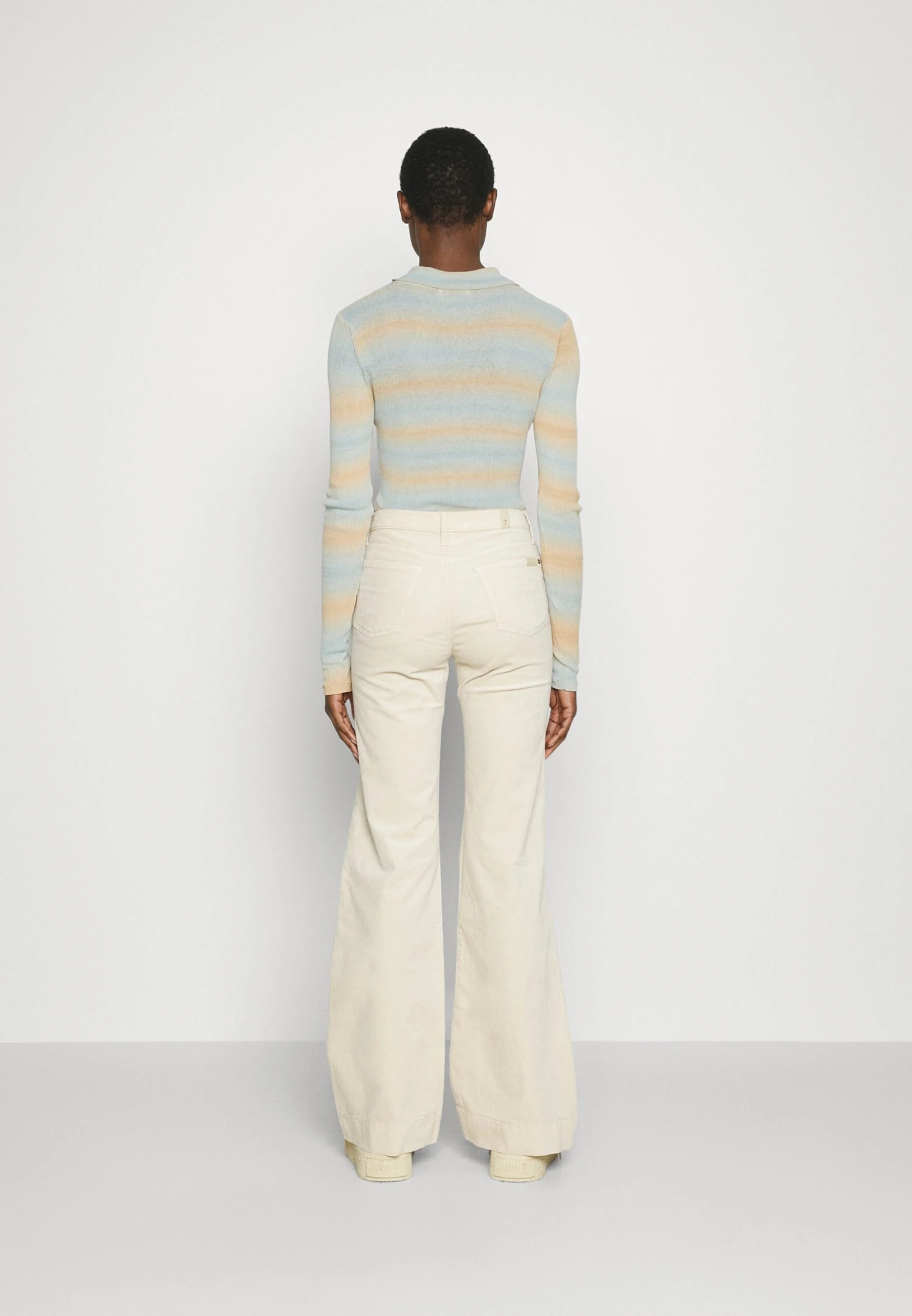 7 For All Mankind Modern DojoPantaloniWhite Donna Pantaloni 7F121N105-A11 5 7 For All Mankind Modern DojoPantaloniWhite Donna Pantaloni 7F121N105-A11 - immagine 3