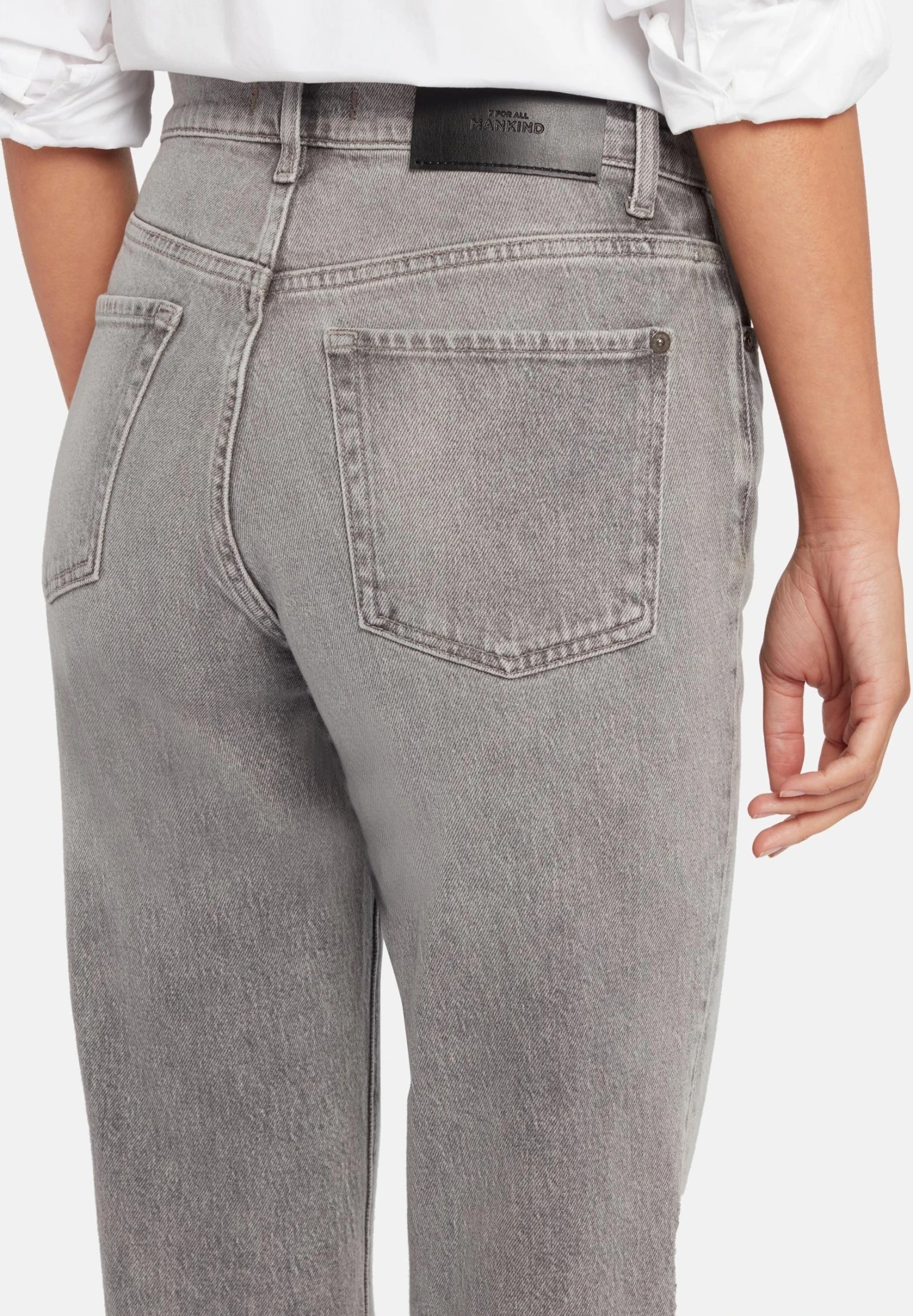 7 For All Mankind Logan Stovepipe MistJeans A SigarettaGrey Donna Jeans 7F121N0YM-C11 7 7 For All Mankind Logan Stovepipe MistJeans A SigarettaGrey Donna Jeans 7F121N0YM-C11 - immagine 5