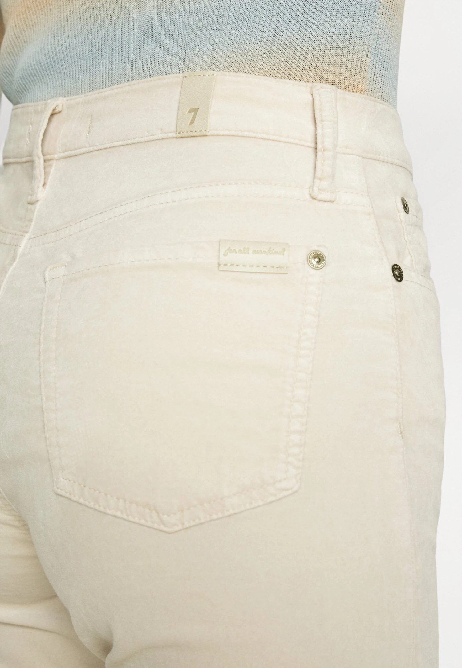 7 For All Mankind Modern DojoPantaloniWhite Donna Pantaloni 7F121N105-A11 8 7 For All Mankind Modern DojoPantaloniWhite Donna Pantaloni 7F121N105-A11 - immagine 6