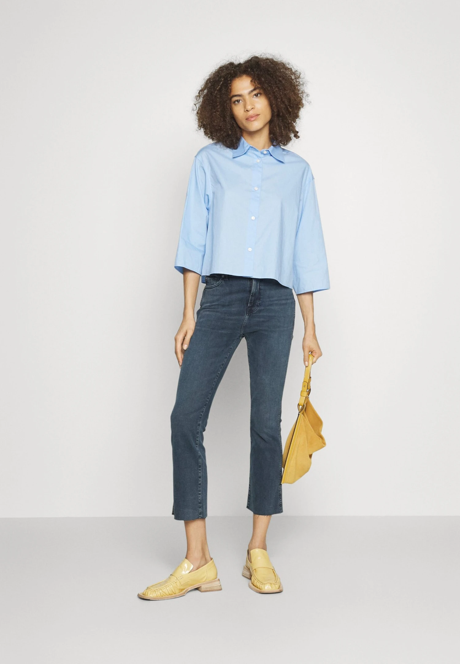 7 For All Mankind Slim Kick SliilloveJeans Slim FitDark Blue Donna Jeans 7F121N108-K11 4 7 For All Mankind Slim Kick SliilloveJeans Slim FitDark Blue Donna Jeans 7F121N108-K11 - immagine 2