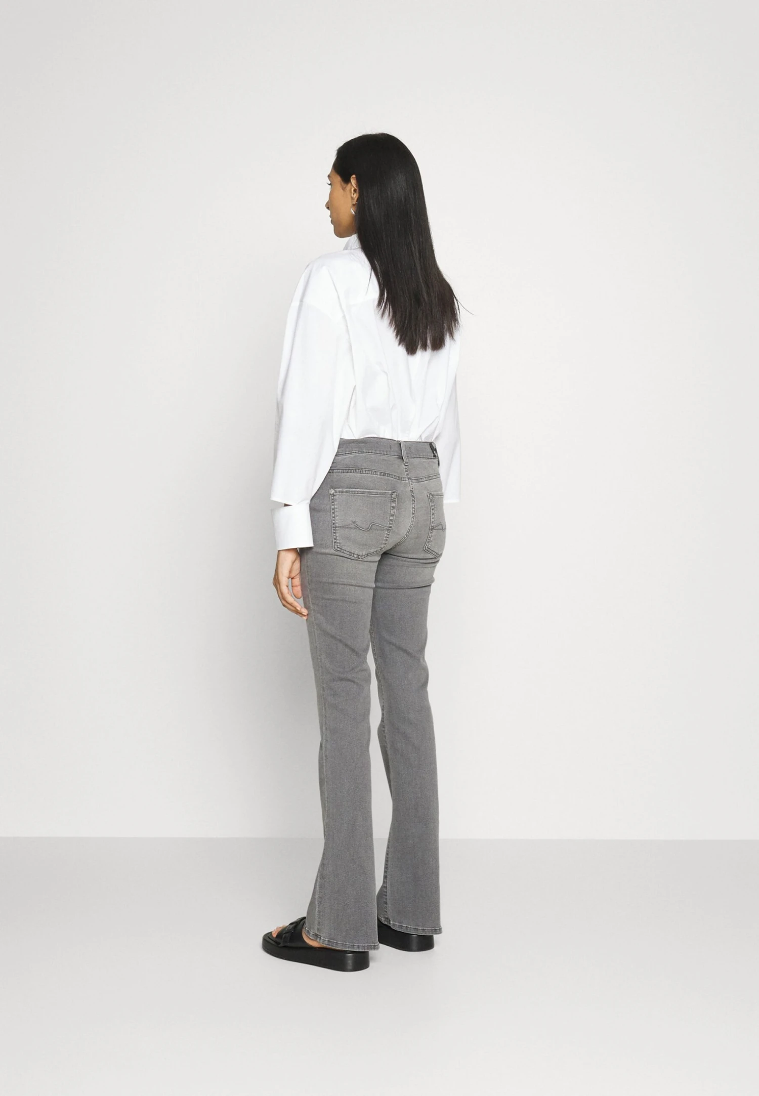 7 For All Mankind Bootcut Bair SilverliningJeans BootcutGrey Donna Jeans 7F121N0ZJ-C11 5 7 For All Mankind Bootcut Bair SilverliningJeans BootcutGrey Donna Jeans 7F121N0ZJ-C11 - immagine 3